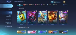 Conta Main Adc glória mitica - Mobile Legends