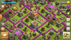 clash of clans cv 7 quase full apenas 25,00