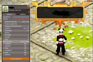 PANDA 200 scroll full em tudo - Dofus