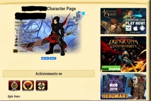 CONTA AQW NSOD/VHL/LR/SSOT/YNR ETC.. - Adventure Quest World