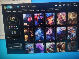 Lol 283 skins,full acesso barato platina IV - League of Legends