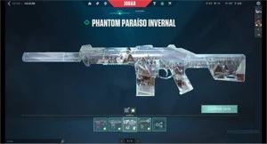 Conta de valorant Diamante 3 com mais de 1633.40 reais