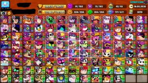 Conta de Brawl stars insana 126k se troféus