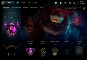 Conta Master 200lp + 122 champs + 105 skins (skins raras) - League of Legends LOL