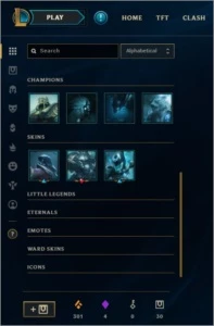 Conta Master 200lp + 122 champs + 105 skins (skins raras) - League of Legends LOL