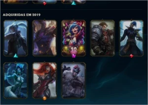 CONTA LOL GOLD 3 SKIN ULTIMATE - League of Legends