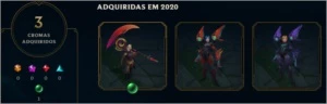 CONTA LOL GOLD 3 SKIN ULTIMATE - League of Legends