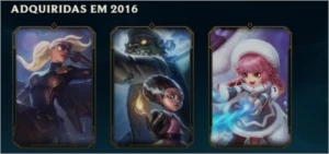 CONTA LOL GOLD 3 SKIN ULTIMATE - League of Legends