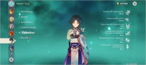 AR 54 (XIAO+DILUC+CHILDE+KEQING+ 48 DESTINOS ENTRELAÇADOS) - Genshin Impact