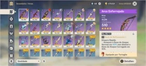 AR 54 (XIAO+DILUC+CHILDE+KEQING+ 48 DESTINOS ENTRELAÇADOS) - Genshin Impact