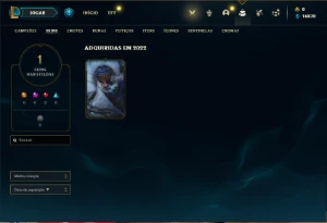 Conta Unranke com 21 Champs e 1 Skin - League of Legends LOL