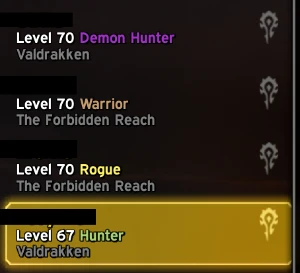 Warrior Nv70 412 ILVL - Blizzard