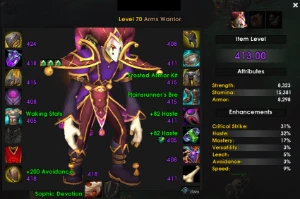 Warrior Nv70 412 ILVL - Blizzard