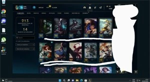 Vendo conta de League of Legends , vai com uma conta de Wild LOL