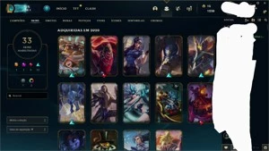 Vendo conta de League of Legends , vai com uma conta de Wild LOL