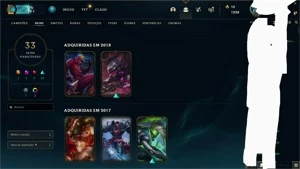 Vendo conta de League of Legends , vai com uma conta de Wild LOL
