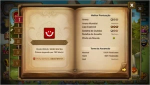 Conta com Woonsa LD - Summoners War