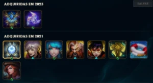 Conta D2 +35 -19 65% Winrate - League of Legends LOL