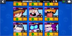 CONTA BRAWL STARS