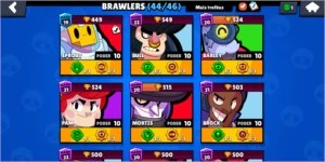 CONTA BRAWL STARS