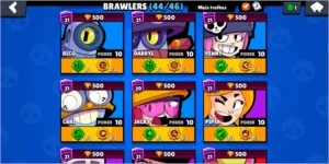 CONTA BRAWL STARS