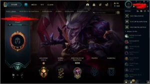 CONTA OURO 4, 130 CHAMPS, 67 SKINS - League of Legends LOL