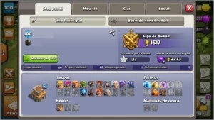 Cv8 full + cv10 recente + brindes - Clash of Clans