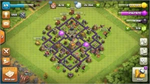 Cv8 full + cv10 recente + brindes - Clash of Clans