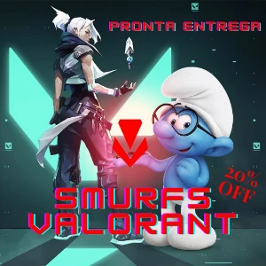 Conta Smurf Valorant (Lv 20) - Não Verificado
