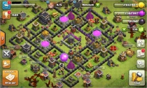 Conta Clash Royale 12 e Clash of clans cv 9