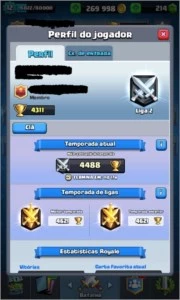 Conta Clash Royale 12 e Clash of clans cv 9