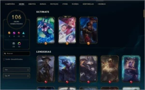 CONTA LEAGUE OF LEGENDS LVL 302 LOL