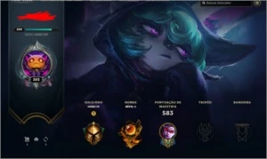 CONTA LEAGUE OF LEGENDS LVL 302 LOL