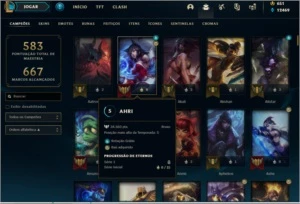 CONTA LEAGUE OF LEGENDS LVL 302 LOL