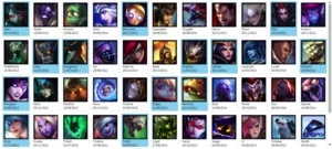 CONTA - UNRANKED - 74 CHAMPS - 16 SKINS - League of Legends LOL