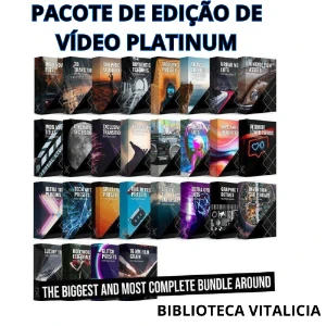 Pacote De Edição De Vídeo Platinum - Biblioteca Vitalicia - Serviços Digitais