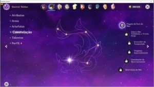 CONTA AR 28 ALBEDO + MONA - Genshin Impact