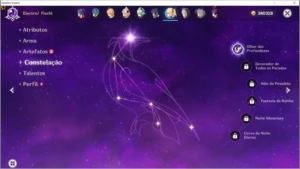 CONTA AR 28 ALBEDO + MONA - Genshin Impact