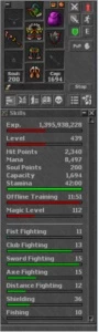 TIBIA CHAR - MASTER SORCERER 439
