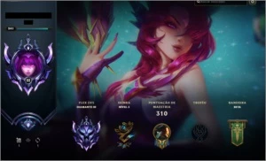Conta Diamante 3 Flex Plat 1 Solo duo - League of Legends LOL