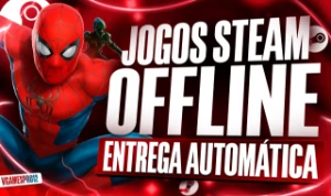 Contas Com Jogos Steam | Offline | Compartilhada