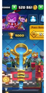 Subo Troféus no Clash Royale