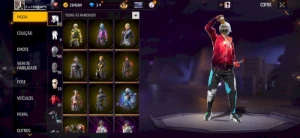 Conta Rara Mais De 2000 Dias, Angelical E Blusao De Mestre R - Free Fire