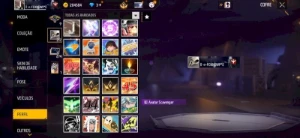 Conta Rara Mais De 2000 Dias, Angelical E Blusao De Mestre R - Free Fire