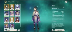 AR 13  Xiao Jean - Genshin Impact