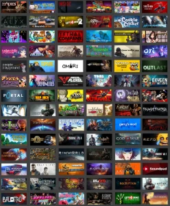 Vendo contas de Steam com mais de 50 jogos