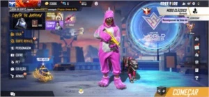conta de ff super gemada com passe steampunk 8 bit - Free Fire