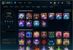 CONTA DE LEAGUE OF LEGENDS GOLD IV LOL