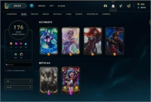 CONTA DE LEAGUE OF LEGENDS GOLD IV LOL