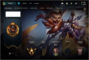 CONTA DE LEAGUE OF LEGENDS GOLD IV LOL